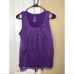 Purple Shimmer Tank